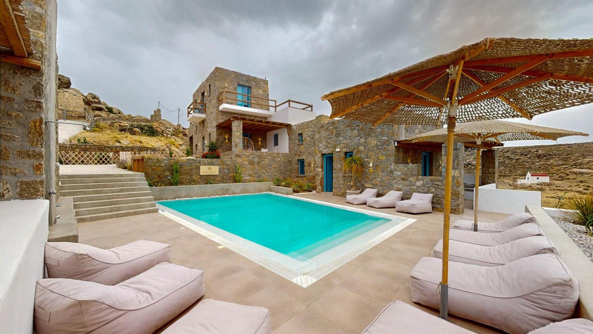 Anemela Villas & Suites Mykonos Agrari  Eksteriør billede